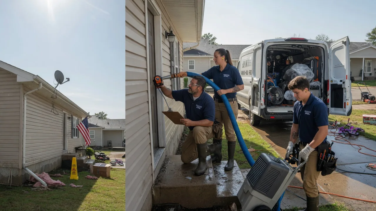 Ceiling Water Damage Restoration in Dix, NE near me